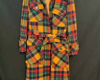 Plaid Peabody Coat