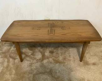 Carved Cocktail Table