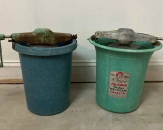 Vintage Ice Cream Makers 