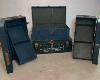 Vintage Shipping Trunk