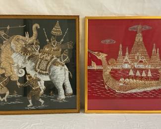 Thai Silk Art