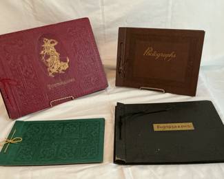 Vintage Photograph Albums 