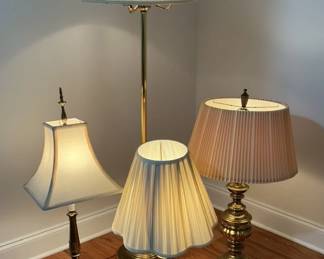 Brass Lamps 