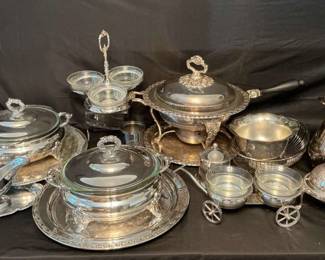 Silver Plated Serving Dishes