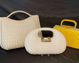 Vintage Wicker Purses