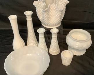 Vintage Milk Glass
