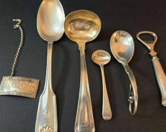 Various Sterling Silver Utensils