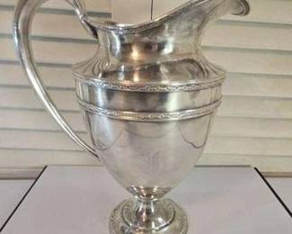 Wilcox Sterling Silver Water Pitcher