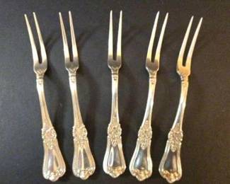 Sterling Silver Cold Meat Forks