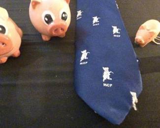 Pig Memorabilia feat MCP tie