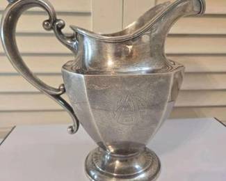 Sterling Silver Water Pitcher Wilcox