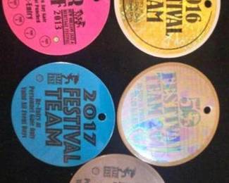 Jazz Festival Vendor Badges