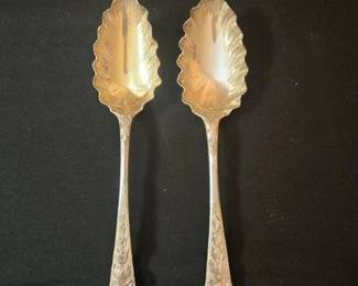 Sterling Silver Berry Spoons
