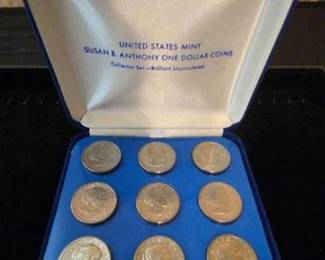 US Mint One Dollar Coin Collection