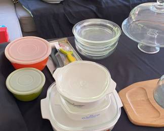 Kitchen Serving Lot Pyrex Anchor Hocking Corning Ware