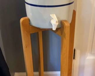 Standing Ceramic Water Dispenser Stamped China