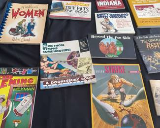Comic Strip Books Worlds Toughest Milkman The Far Side National Lampoons Gary Larson