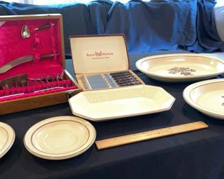 Vintage Kitchen Serving Lot Pfaltzgraff Regent Sheffield