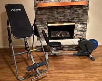 Lifestyle Exercise Bike and Calm Inversion Table
