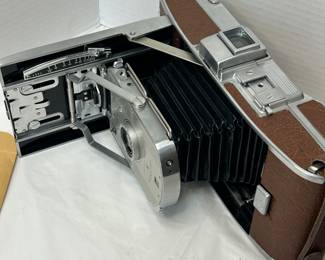 Vintage Polaroid Land Camera with Original Box and Instructions