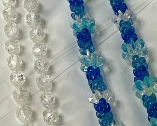 Colorful Beaded Necklaces in Various Styles and Colors