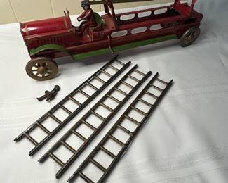 1920's Dayton Friction Hook & Ladder Truck