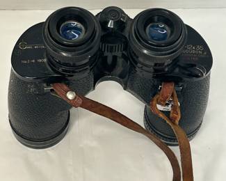 Carl Wetzlar Audubon 12x35 Binoculars with Leather Strap