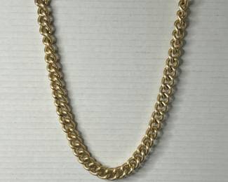 Bold Gold-Color Chain Necklace Set - Statement Jewelry for Men and Women