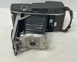 Vintage Polaroid Land Camera Model 450 with Accordion Bellows
