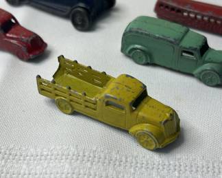 Vintage Miniature Die-Cast Cars and Trains - Tootsietoys