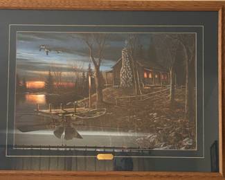Framed 'Complete Serenity' Artwork by Tim Hansel