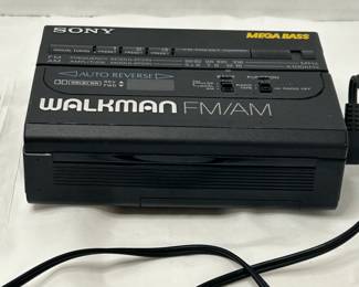 Sony Walkman FM/AM Cassette Player with Mega Bass