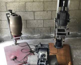 Vintage GRAPHEX, SIMMONOMEGA,  BURKE  JAMES Photo Equipment