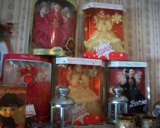 Holiday Barbies