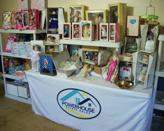 Collection of Barbie, Effanbee, Ginny Dolls