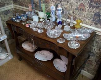 Vintage White Furniture Buffet
