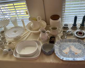 Duck platter & variety of cook & bake ware
