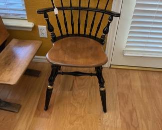 2 small vintage chairs, left chair (21 1/2 x30), right chair (19x24 1/2)