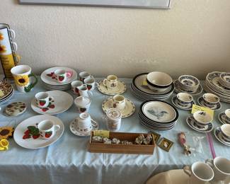 Variety of China sets