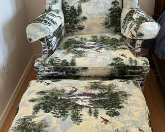 Lexington chair (25x37) & ottoman (19x30)