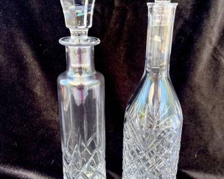 35 TwoCrystalWineDecanters