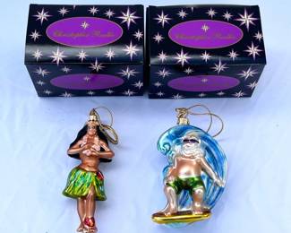 31 ChristopherRadkoHawaiianThemedChristmasOrnaments