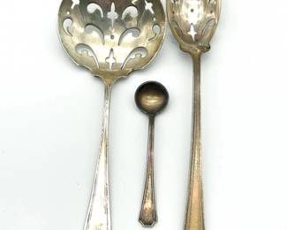 10 SterlingSilverSpoons44GramsStamped