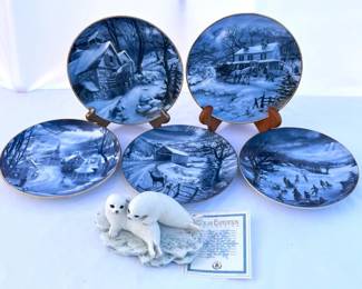 91 MaruriPolarExpeditionSealsandAmericanBluesCollectiblePlates