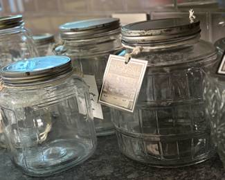 Glass canister sets