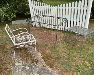 Iron and Metal Garden Furniture