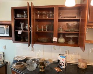 Various Kitchen Glass