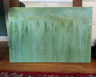 Unsigned Abstract OIl Painting