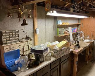 More Chandeliers and Lamp Parts and Shades