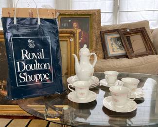 Royal Doulton Tea Set, One of Three Complete Sets